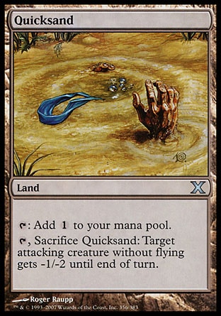 MTG: Tenth Edition 356: Quicksand 