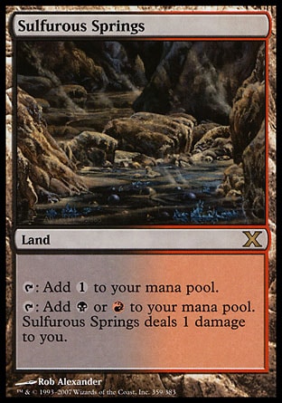MTG: Tenth Edition 359: Sulfurous Springs 