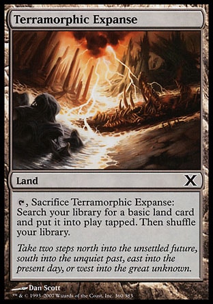 MTG: Tenth Edition 360: Terramorphic Expanse 