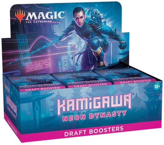 Magic The Gathering: Kamigawa Neon Dynasty: Draft Booster Box 