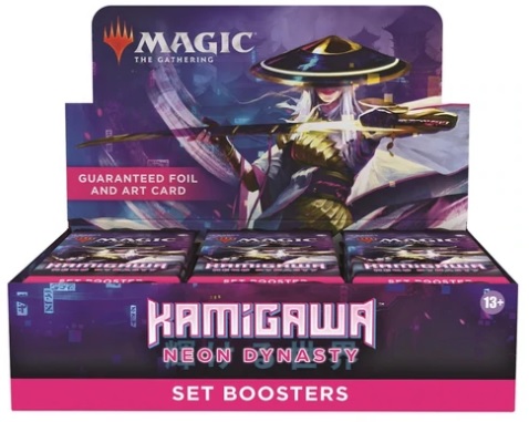 Magic The Gathering: Kamigawa Neon Dynasty: Set Booster Box  