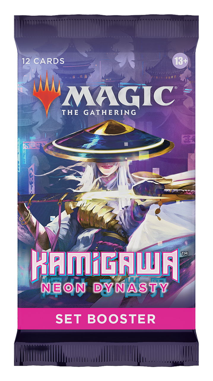 Magic The Gathering: Kamigawa Neon Dynasty: Set Booster Pack  