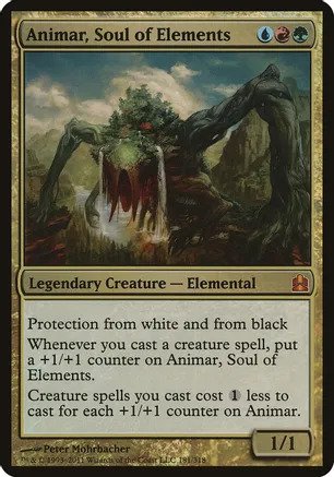 MTG: OVERSIZED: Animar Soul of Elements 