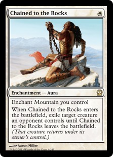 MTG: Theros 004: Chained to the Rocks 
