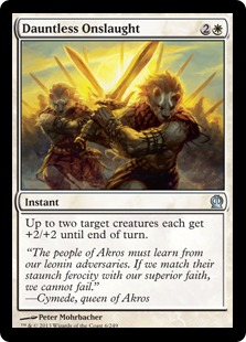 MTG: Theros 006: Dauntless Onslaught 