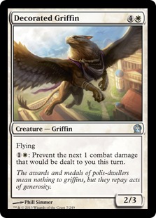 MTG: Theros 007: Decorated Griffin 
