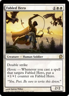MTG: Theros 012: Fabled Hero 