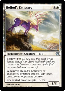 MTG: Theros 018: Heliods Emissary 
