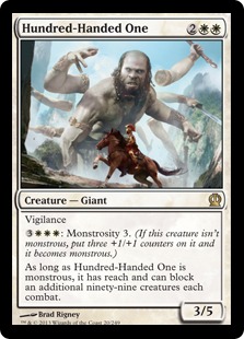 MTG: Theros 020: Hundred-Handed One 
