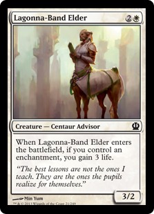 MTG: Theros 021: Lagonna-Band Elder 