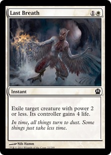 MTG: Theros 022: Last Breath 