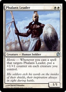 MTG: Theros 026: Phalanx Leader 