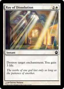 Magic: Theros 027: Ray of Dissolution - Foil 