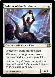 MTG: Theros 032: Soldier of the Pantheon 