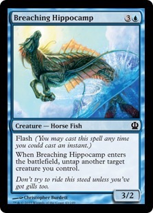 MTG: Theros 043: Breaching Hippocamp 
