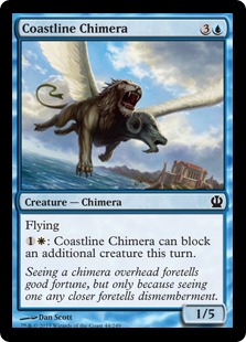 MTG: Theros 044: Coastline Chimera 