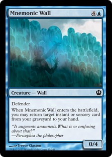 MTG: Theros 055: Mnemonic Wall 