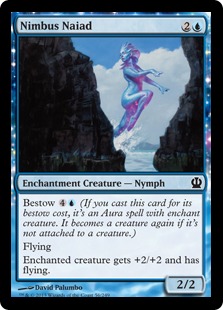 MTG: Theros 056: Nimbus Naiad 