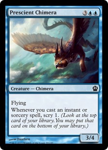 MTG: Theros 059: Prescient Chimera 
