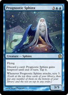 Magic: Theros 060: Prognostic Sphinx 