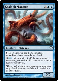 Magic: Theros 062: Sealock Monster 