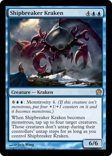 MTG: Theros 063: Shipbreaker Kraken 