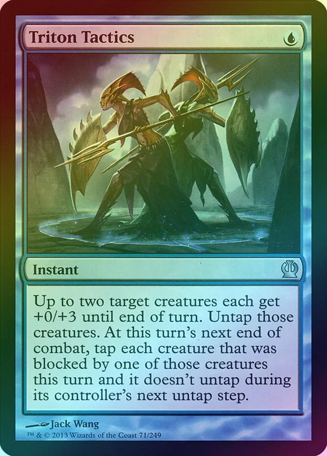 MTG: Theros 071: Triton Tactics (FOIL) 