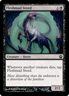 MTG: Theros 088: Fleshmad Steed 