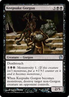 Magic: Theros 093: Keepsake Gorgon - Foil 