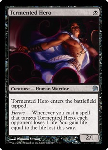 MTG: Theros 108: Tormented Hero 