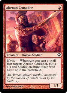 Magic: Theros 111: Akroan Crusader 