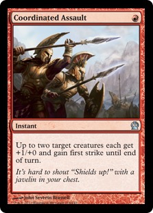 MTG: Theros 116: Coordinated Assault 