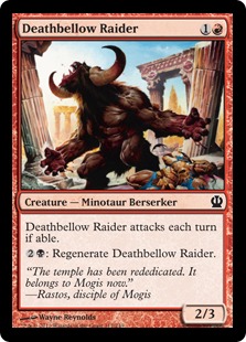 MTG: Theros 117: Deathbellow Raider 
