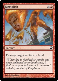 MTG: Theros 118: Demolish 