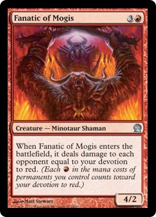 Magic: Theros 121: Fanatic of Mogis 