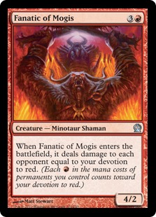 MTG: Theros 121: Fanatic of Mogis 