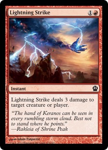 MTG: Theros 127: Lightning Strike 