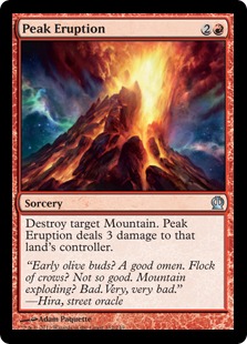 MTG: Theros 132: Peak Eruption 