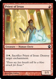 Magic: Theros 134: Priest of Iroas 