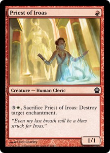MTG: Theros 134: Priest of Iroas 