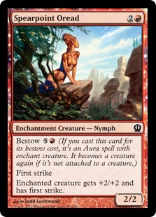MTG: Theros 141: Spearpoint Oread 