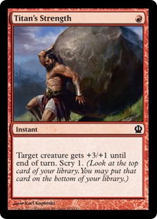 MTG: Theros 145: Titans Strength 
