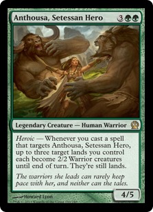 MTG: Theros 149: Anthousa, Setessan Hero  