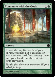 MTG: Theros 155: Commune with the Gods 