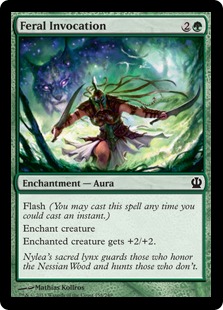 Magic: Theros 158: Feral Invocation 