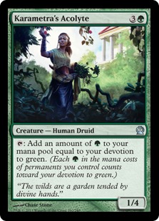 MTG: Theros 160: Karametras Acolyte 
