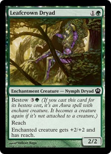 MTG: Theros 161: Leafcrown Dryad 