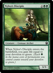 MTG: Theros 167: Nyleas Disciple 