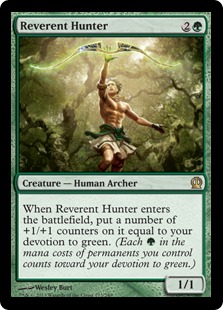 MTG: Theros 173: Reverent Hunter 