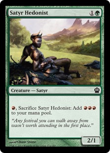 MTG: Theros 174: Satyr Hedonist 